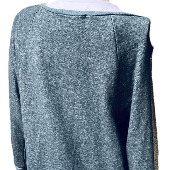 SHOPPING is my CARDIO Split SLEEVE SWEATSHIRT M - Picture 12 of 16